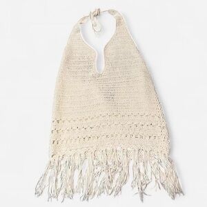 Beautiful crocheted halter top